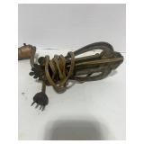 Vintage Metal Wall Sconce Art Deco Style