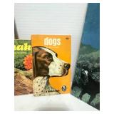5 Vintage Books; Maps, Snakes, Dogs, Texas and Astronauts