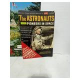 5 Vintage Books; Maps, Snakes, Dogs, Texas and Astronauts