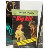 4 Vintage Books: The Mummy by Anne Rice, The Big Kill Mickey Spillane, Bend Sinister by Nabokov and Man in Black by Johnny Cash