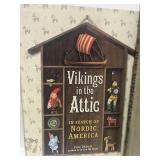 4 Vintage Books: Vikings in the Attic by Dregni, Fun with Clay, Rocks and Minerals Guide, Silver and Sheffield Plate marks