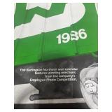 1986 Burlington Northern Employee Photo Competition Calendar