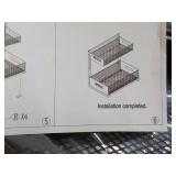 Under Sink Metal Storage Tray...
