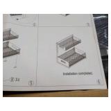 Under Sink Metal Storage Tray...