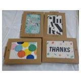4 pkgs Thank you Cards...