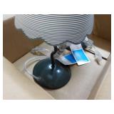 2 Table Lamps 12" High...