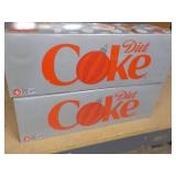 2 Diet Coke 12 packs...