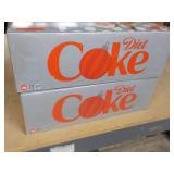 2 Diet Coke 12 packs...