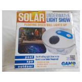 Solar Underwater Light Show...
