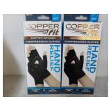 Copper fit Compression Gloves 2 pai...