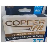 Copper fit Compression Gloves 2 pai...
