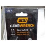 Gear Wrench 11 pc SAE Socket Set...