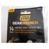 Gear Wrench 14 pc Metric Deep Socke...