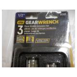 Gear Wrench 3 pc 1/2" Wobble Extens...