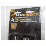 Gear Wrench 4 pc 3/8" Extension Set...