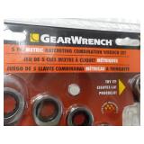 Gear Wrench 5 pc Metric Ratcheting ...