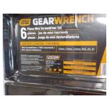 Gear Wrench 6 pc Mini Screwdriver S...