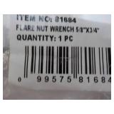 Gear Wrench 5/8 and 3/4" Flare Nut ...