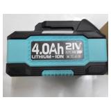 4.0 Ah21V Lithium - 10 N Battery...