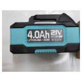 4.0 Ah21V Lithium - 10 N Battery...