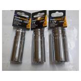 3 sizes Deep Sockets...