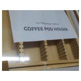 Wood Coffee Pod Holder...