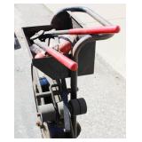 Signode Model DF-15 Industrial Steel Strapping Dispenser cart