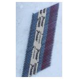 Paslode 3"X 0.120", Appro. 2500 Qty, Framing Nails, Brite Interior, Smooth Shank, Paper Tape,