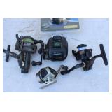 Lot Of 5 Fishing Reels