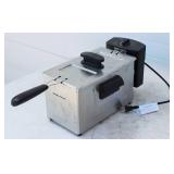 Hamilton Beach 35220, 3qt Electric Deep Fryer Black/Silver