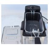 Hamilton Beach 35220, 3qt Electric Deep Fryer Black/Silver