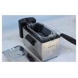 Hamilton Beach 35220, 3qt Electric Deep Fryer Black/Silver