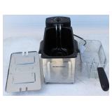 Hamilton Beach 35220, 3qt Electric Deep Fryer Black/Silver