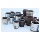 Lot Of Mixed Set of 12-point, 17 Large Sizes Drive Sockets