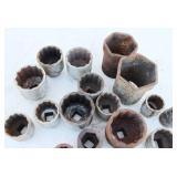 Lot Of Mixed Set of 12-point, 17 Large Sizes Drive Sockets