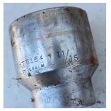Lot Of Mixed Set of 12-point, 17 Large Sizes Drive Sockets