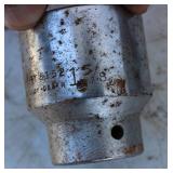 Lot Of Mixed Set of 12-point, 17 Large Sizes Drive Sockets
