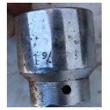 Lot Of Mixed Set of 12-point, 17 Large Sizes Drive Sockets