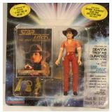 Star Trek Holodeck Series Vintage Play Mates Skybox Counselor Deanna Troi As Durango W/Collector Card New Sealed