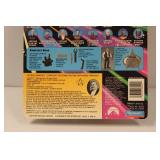 Star Trek Next Generation Vintage Play Mates Skybox Captain Scott W/Collector Card New Sealed