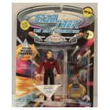 Star Trek Next Generation 7th Series Vintage Play Mates Skybox Ensign Wesley Crusher New Sealed