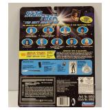 Star Trek Next Generation 7th Season Vintage Play Mates Skybox Lieutenant Natasha Yar W/Collector Card New Sealed