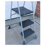 Lift Ladder 3 Steps Steel Step Ladder
