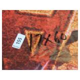 17′ x 60′ 9 oz. Black Vinyl Tarp w/ Advertisement – Reused Billboard – 9 mil Lightweight Duty - A Grade
