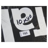 10′ x 40′ 9 oz. Black Vinyl Tarp w/ Advertisement – Reused Billboard – 9 mil Lightweight Duty - A Grade