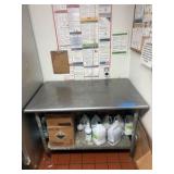 48" Stainless Steel Work Table