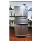 Manitowoc Ice Maker and Ice Hopper