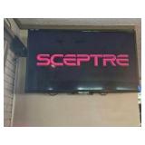 Sceptre 50" LED TV with wall mount