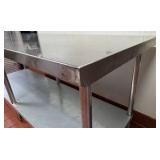 Regency 30" x 84" SS Work Table