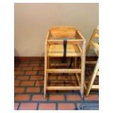 3 high chairs 2 booster seats